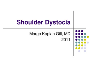 Shoulder Dystocia - University Of Massachusetts Chan Medical School