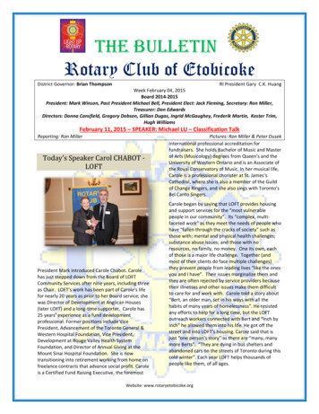 The Bulletin Rotary Club Of Etobicoke - Microsoft