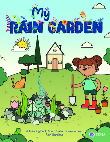 “My Rain Garden” Coloring Book - Fema.gov