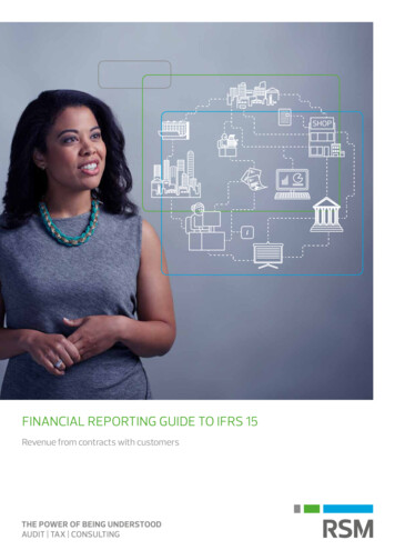 FINANCIAL REPORTING GUIDE TO IFRS 15 - .GLOBAL