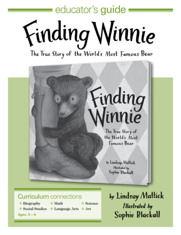 Finding Winnie Educator Guide - Author & Book Resources 