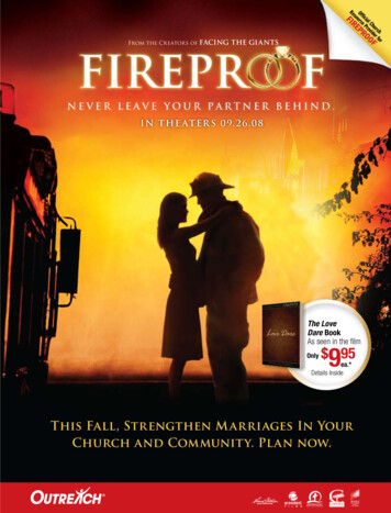 In Theaters 09.26 - FireProofMyMarriage 