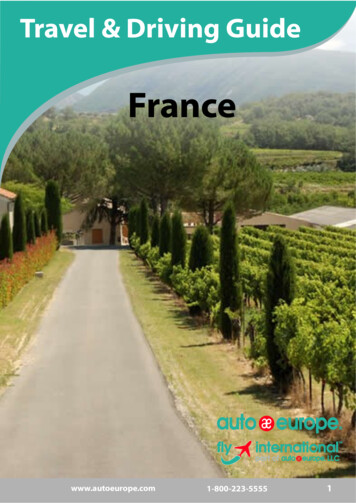 France Travel And Driving Guide - Auto Europe