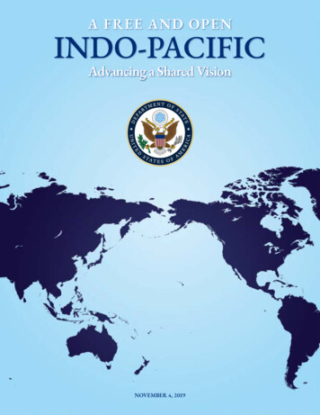 A FREE AND OPEN INDO-PACIFIC - U.S. Department Of State