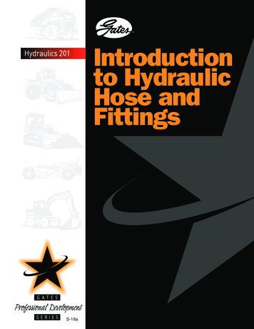 Hydraulics 201 Introduction To Hydraulic Hose And Fittings