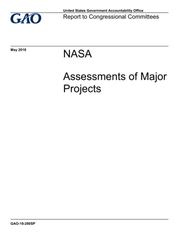 GAO-18-280SP, NASA: Assessments Of Major Projects