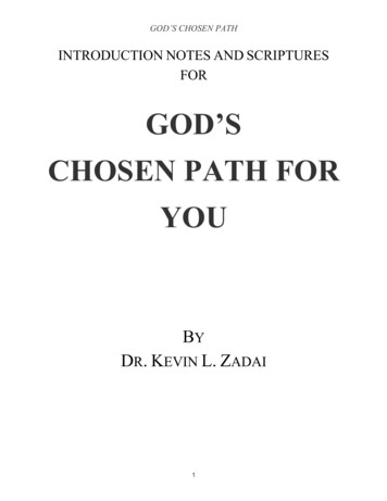GOD’S CHOSEN PATH FOR YOU - Kevin Zadai