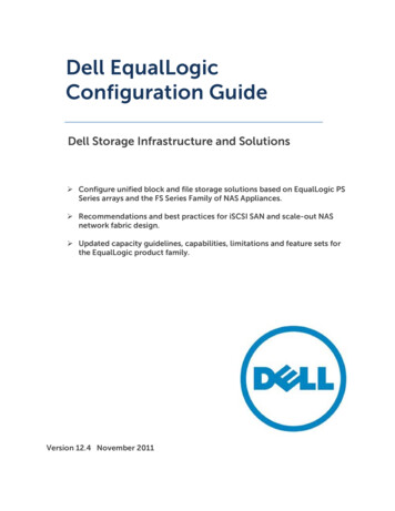 EqualLogic Configuration Guide - Daniel Dainty