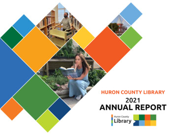 Huron County Library 2021 Annual Report