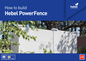 How To Build Hebel PowerFence