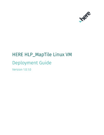 HERE HLP MapTile Linux VM Deployment Guide - Microsoft