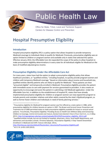 Hospital Presumptive Eligibility