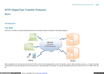HTTP (HyperText Transfer Protocol) - GNDEC