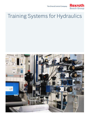 Training Systems For Hydraulics