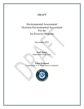 DRAFT Environmental Assessment/ Overseas . - Nepa.navy.mil