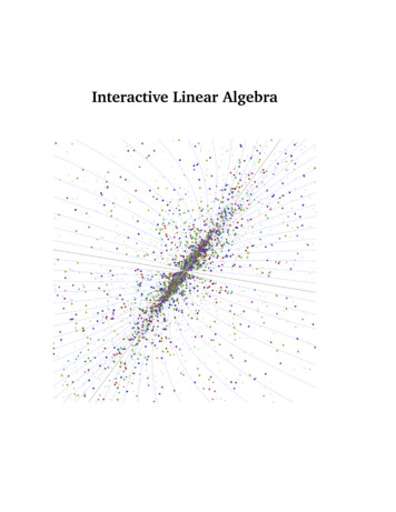Interactive Linear Algebra - Gatech.edu