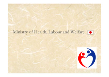 Ministry Of Health, Labour And Welfare - Mhlw