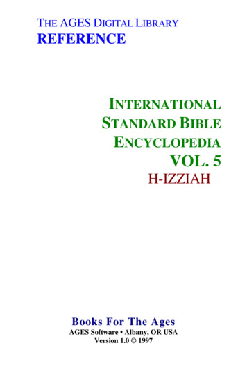 International Standard Bible Encyclopedia Vol. 5 - H-Izziah