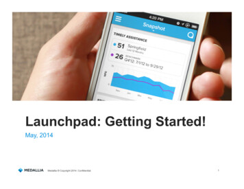 Launchpad: Getting Started! - Medallia