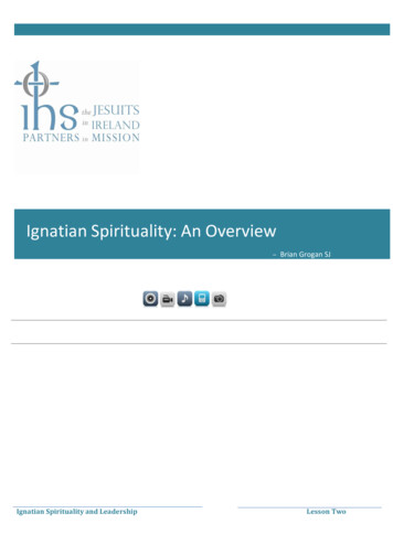 Ignatian Spirituality: An Overview