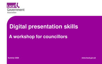 Digital Presentation Skills