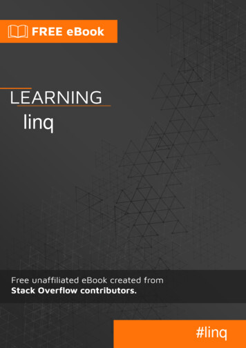 Linq - Learn Programming Languages With Books And Examples