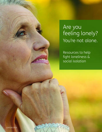 Loneliness Toolkit - Population Health Humana Home