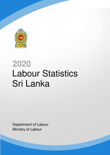 Labour Statistics 2020