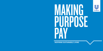 Making Purpose Pay Inspiring Sustainable Living