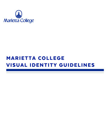 Marietta College Visual Identity Guidelines
