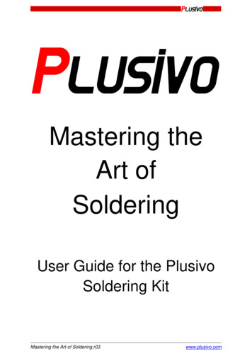 Mastering The Art Of Soldering - Books.plusivo 