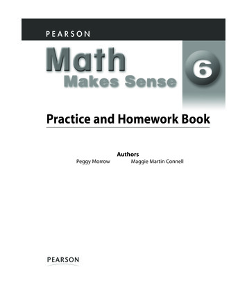 Math 6 Practice And Homework Book - EME Div 1 - Home