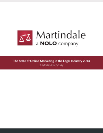 The State Of Online Marke Ng In The Legal Industry . - Attorney Marketing