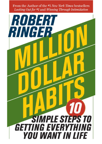 Million Dollar Habits - Robertringer 