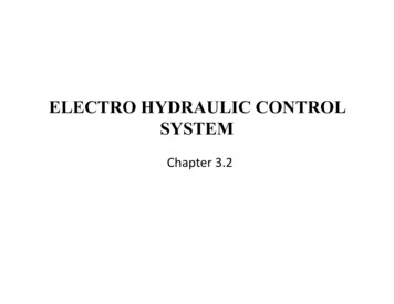 ELECTRO HYDRAULIC CONTROL SYSTEM