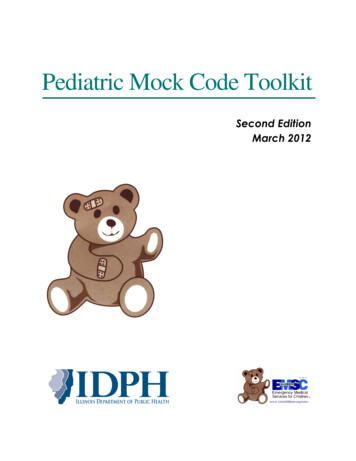 Pediatric Mock Code Toolkit - Lurie Children's Hospital