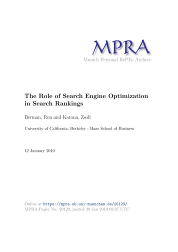 The Role Of Search Engine Optimization In Search Rankings