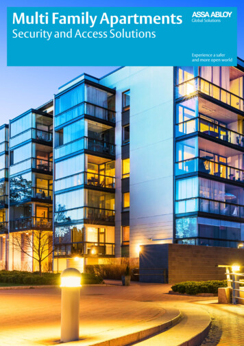 Multi Family Apartments - ASSA ABLOY Global Solutions