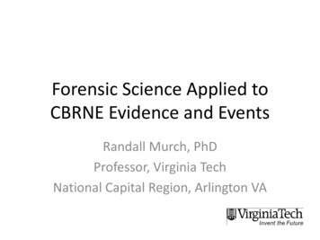 Murch Forensics Slides - American Chemical Society
