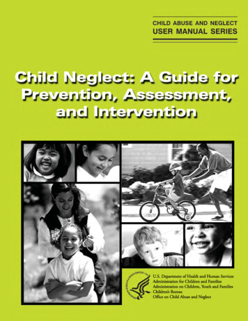 Child Neglect: A Guide For Prevention, Assessment And .