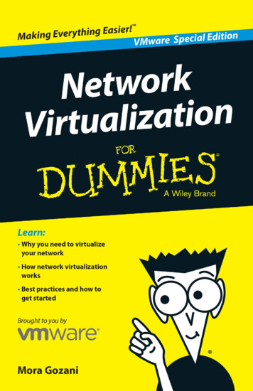 Network Virtualization For Dummies - MicroAge
