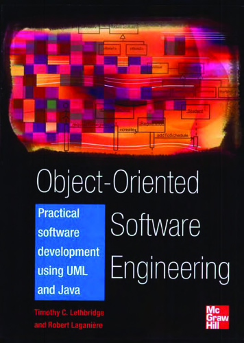 Object-Oriented Software Engineering - WordPress 