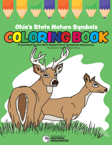 Ohio’s State Nature Symbols COLORING BOOK
