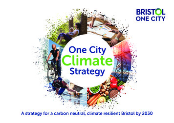 One City Climate - Bristol One City
