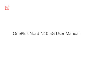 OnePlus Nord N10 5G User Manual - Sprint