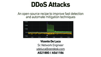 DDoS Attacks - NANOG