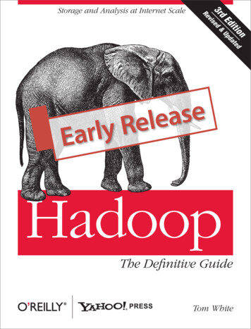 Hadoop: The Definitive Guide - Mitmecsept.files.wordpress 