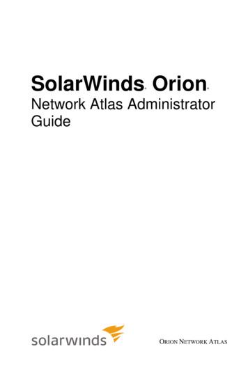 SolarWinds Orion - Climb Channel Solutions