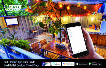 Feit Electric App User Guide Dual Outlet Outdoor Smart Plugs