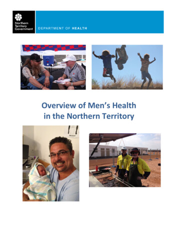 Overview Of Men’s Health In The Northern Territory